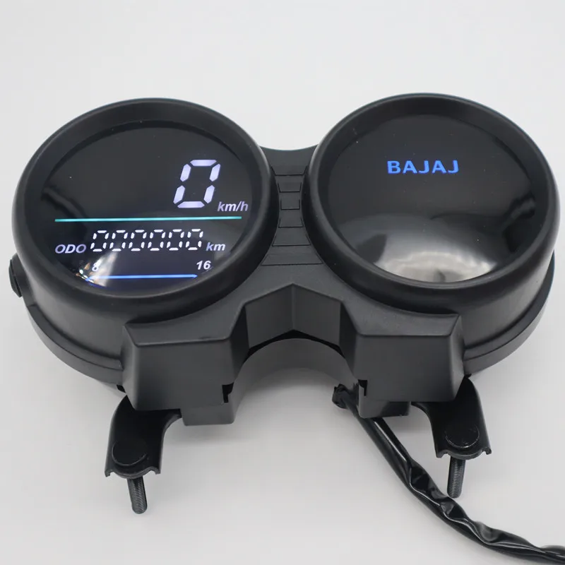 2022 Led Snelheidsmeter Voor Bajaj Boxer CT100 Elektronische Digitale Wijzigen Motorfiets Meter Instrument Colombia Markt Speedohealer