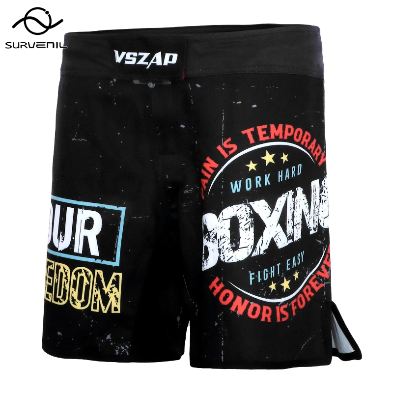 

Men's MMA Shorts BJJ Shorts for Men Fight Wear Sublimated No Gi Jiu Jitsu Grappling Boxing Kickboxing Fighting Training Pants