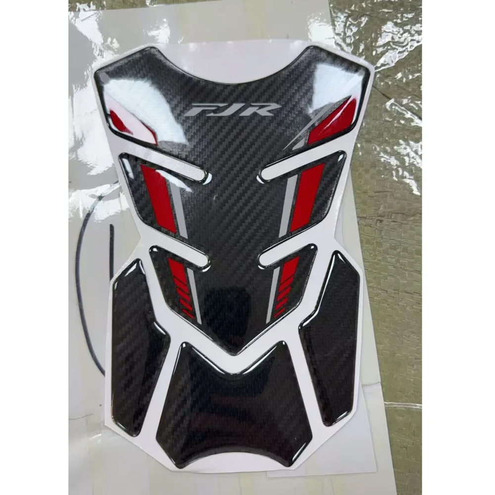 

For Yamaha FJR 1300 FJR1300 A/AS/ABS 3D Carbon-look Motorcycle Tank Pad Protector Sticker