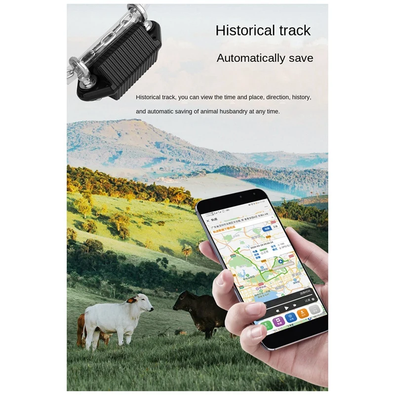 

Global Universal Cattle And Sheep Horse GPS Locator Pet Anti-Lost Device GPS Dedicated Locator Easy To Use