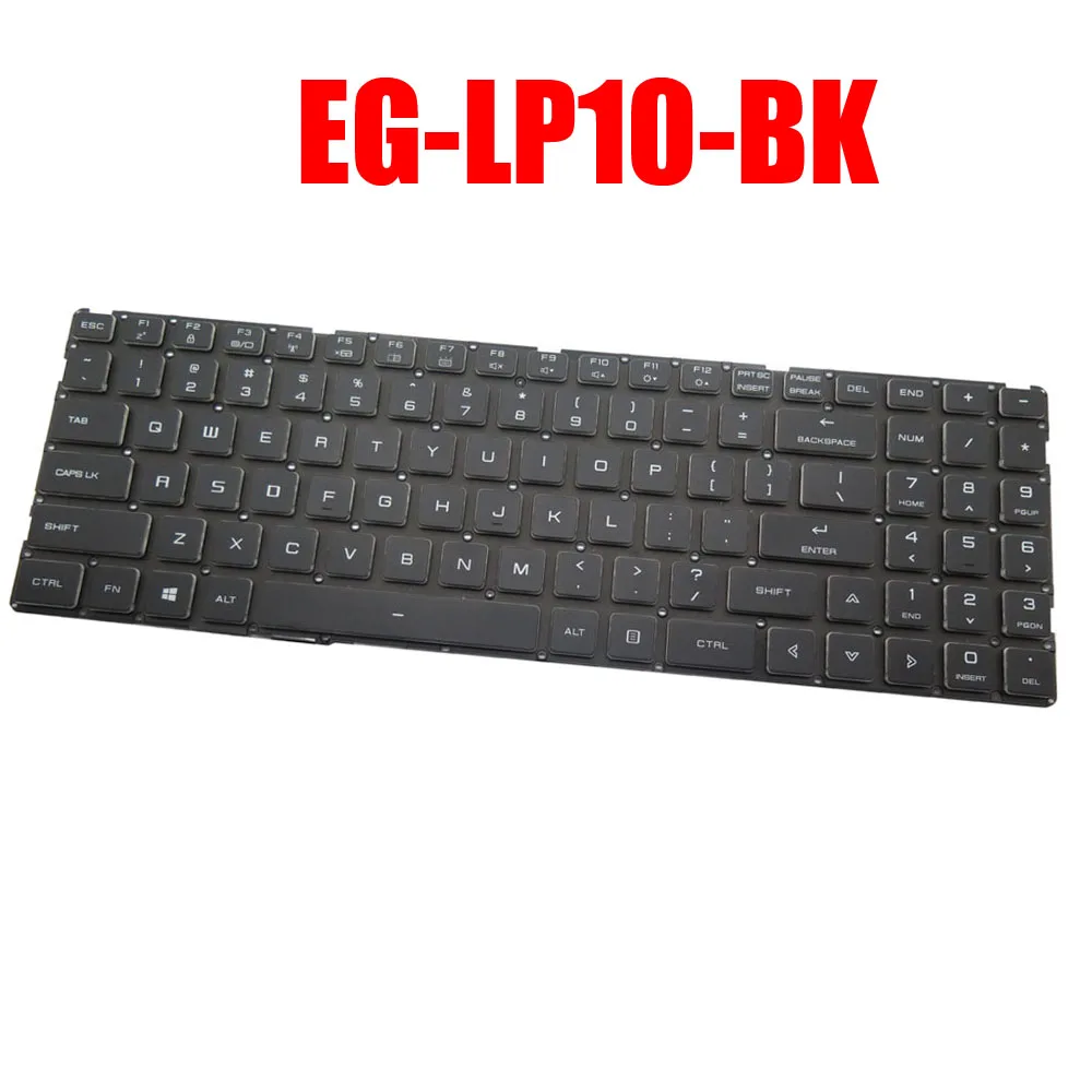 

Laptop Keyboard For EVOO EG-LP10-BK Gaming English US Without Backlit Paper New