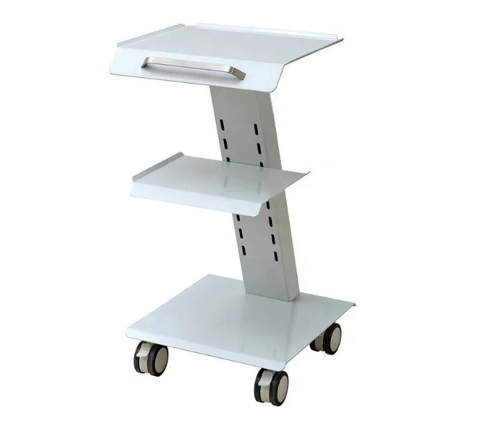 

Стоматологические инструменты -3-слойная ручная тележка Лабораторное оборудование - Съемная ручная тележка для красоты