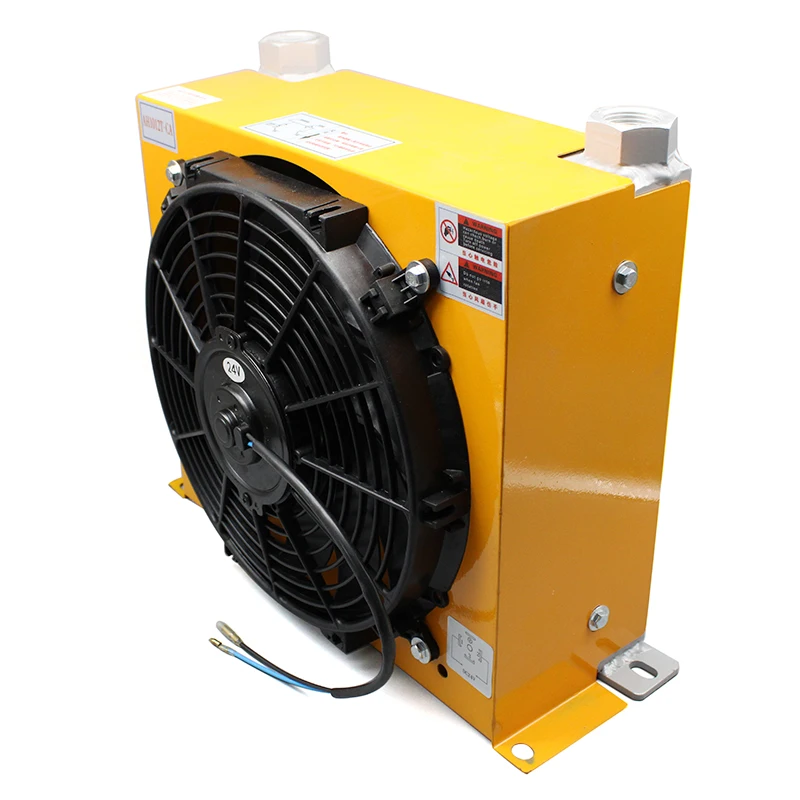 AH1012T-CA Hydraulic Air Cooler 24V/12V/220V/380V Truck-Mounted Crane Modified Fuel Tank Cooling Cooler Air-Cooled Oil Radiator