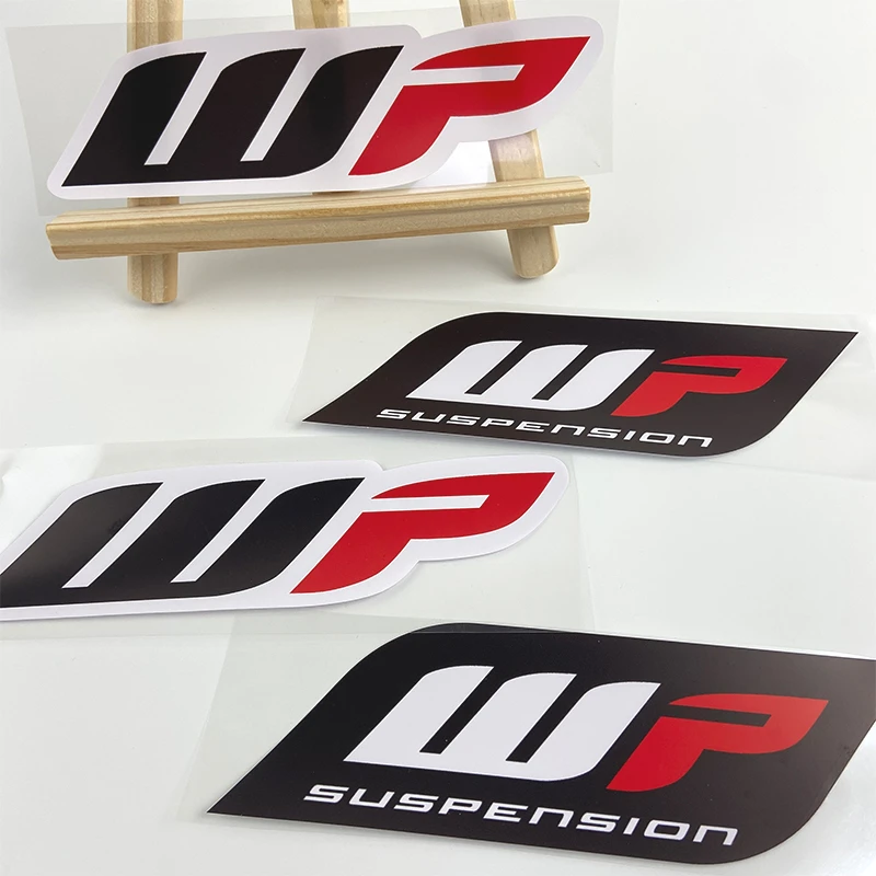

2PCS Motorcycle Fork Stickers Motocross Decal for Showa KYB WP Shocks Cool Vinyl Logo Durable Suspension Decals
