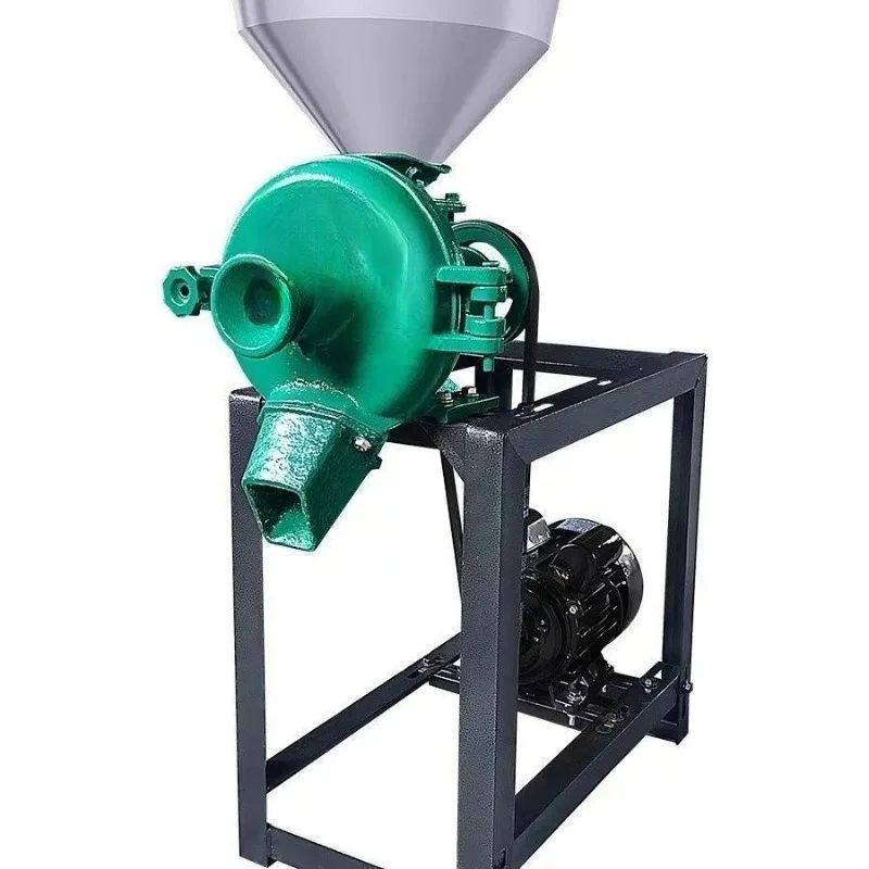 Mill Household Wet and Dry Grain Powder Crusher Corn Flour Rice Soybean Pulp Milling Machine