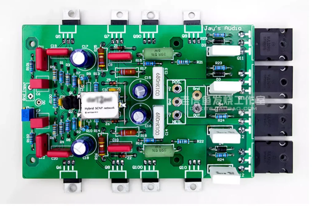 LHY replika penguat NHB-108 2 pasang versi keluaran paralel tanpa umpan balik negatif sirkuit amplifikasi kit DIY