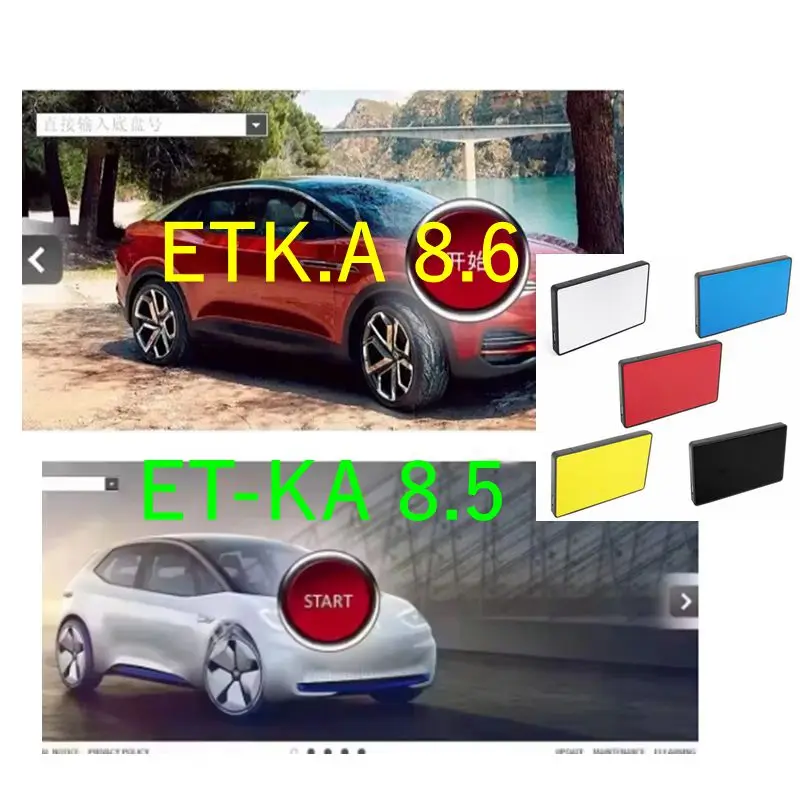 

Новинка 2024, Etk.a 8,6 для A-udi для V-W, программное обеспечение для авторемонта, групповые транспортные средства, каталог электронных запчастей ETKA 8,5, многоязычный