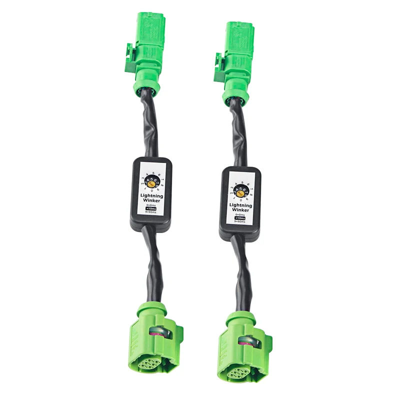 2X 4G5945095A/4G5945096C Led Tail Lights Dynamic Turn Signal Adapter Harness Blinker Module Kits Fit For Audi A6 C7 2012-2018
