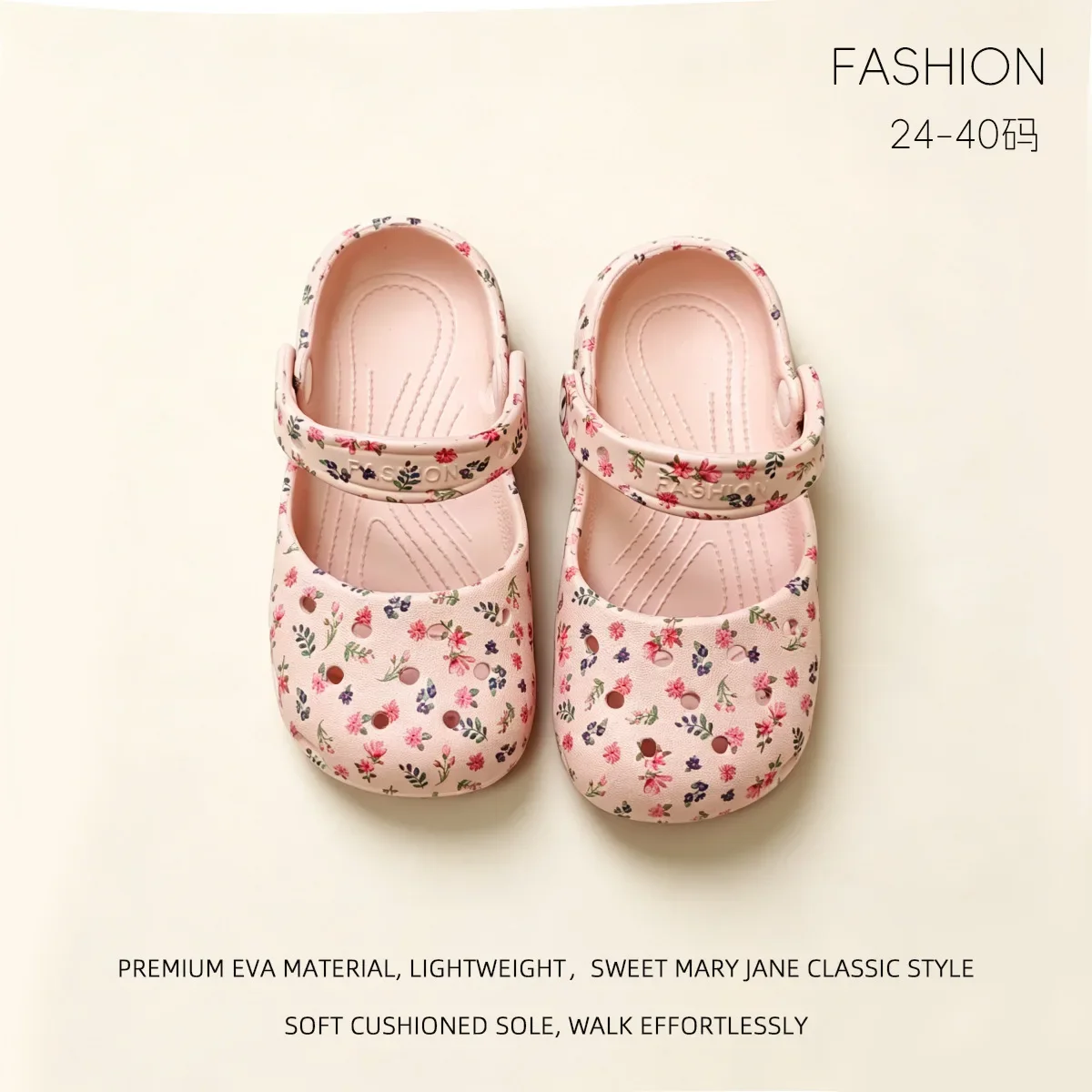 2026 Neu auf Lager: Lochschuhe für Damen – Sommer-Outfit 2026: Rutschfeste und geruchsneutrale EVA-Flachpantoffeln für den Strand – Detail 6