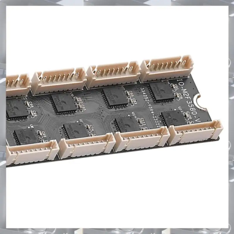 M2 To 8 Port RS232 Serial Expansion Card M2 To RS232 Serial Expansion Card Riser 8 Port RS232 Serial Expansion Adapter