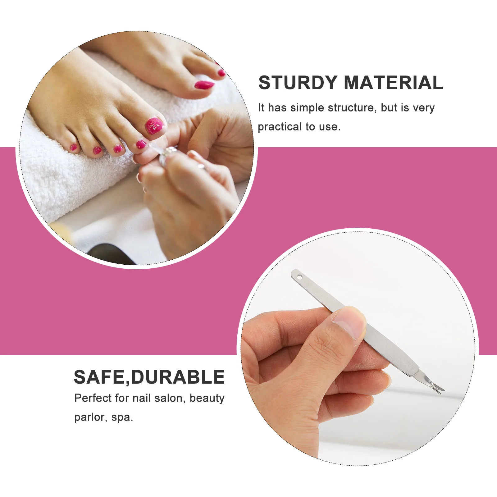 

2 Sets Manicure Tool Nail Kit Pedicure Supplies Tools Nippers Podiology Ingrown Nails of The Foot Clipping Thick Kits Knife