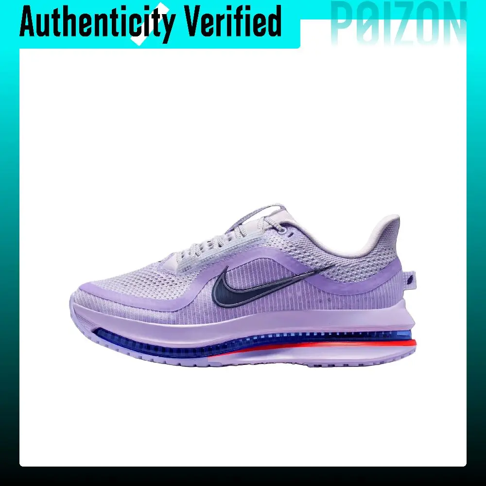Nike Pegasus Premium Breathable Low top Casual Running Shoes Women's Purple HQ2593-500