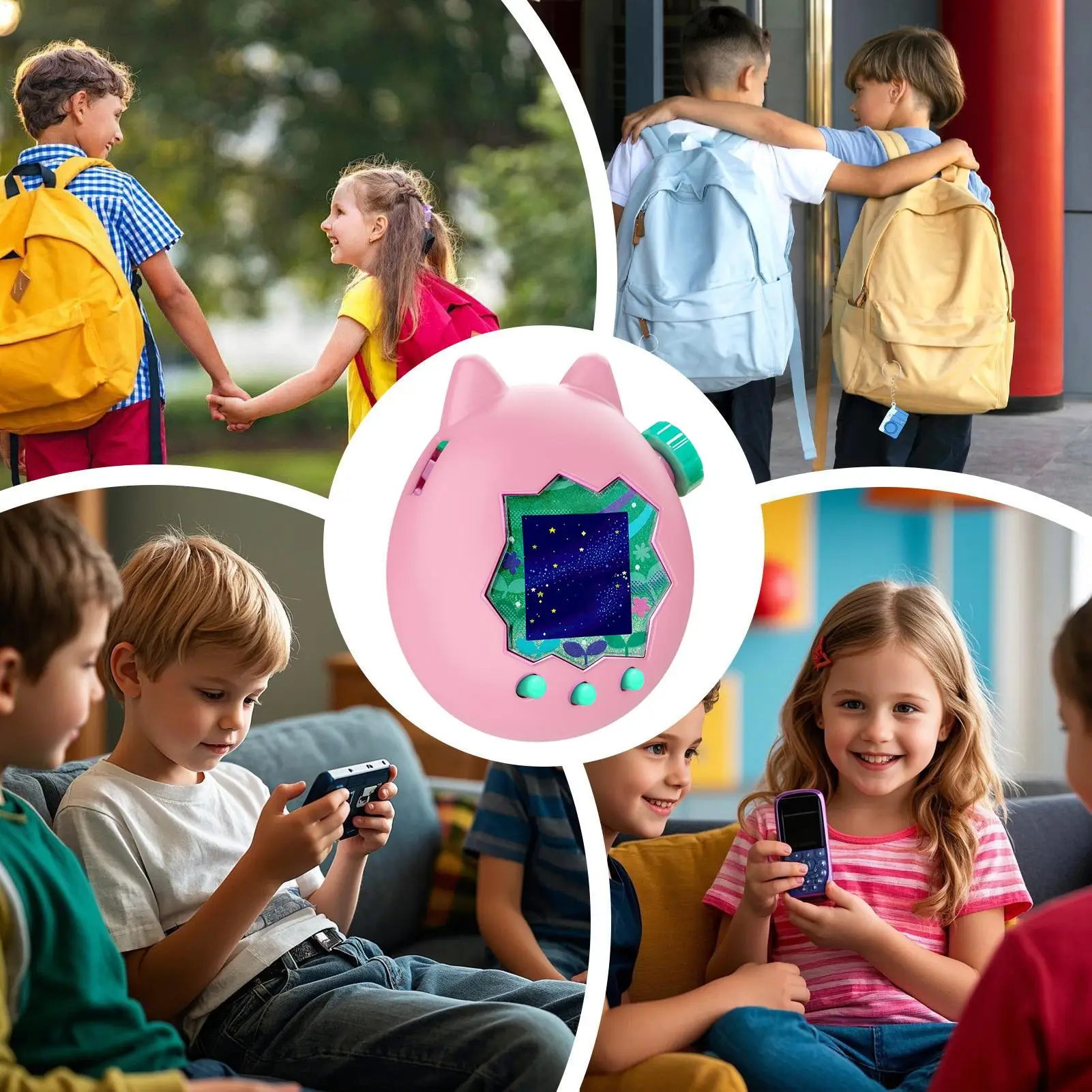 لـ Tamagotchi Paradise غطاء آلة الألعاب المحمولة آلة الألعاب المحمولة غطاء سيليكون سهل التركيب واقي ممتص للصدمات