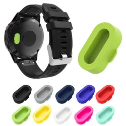 Spina antipolvere per porta di ricarica a 10 colori per Garmin Forerunner 158 55 945 Lte 745 copertura protettiva per cappuccio antipolvere musicale