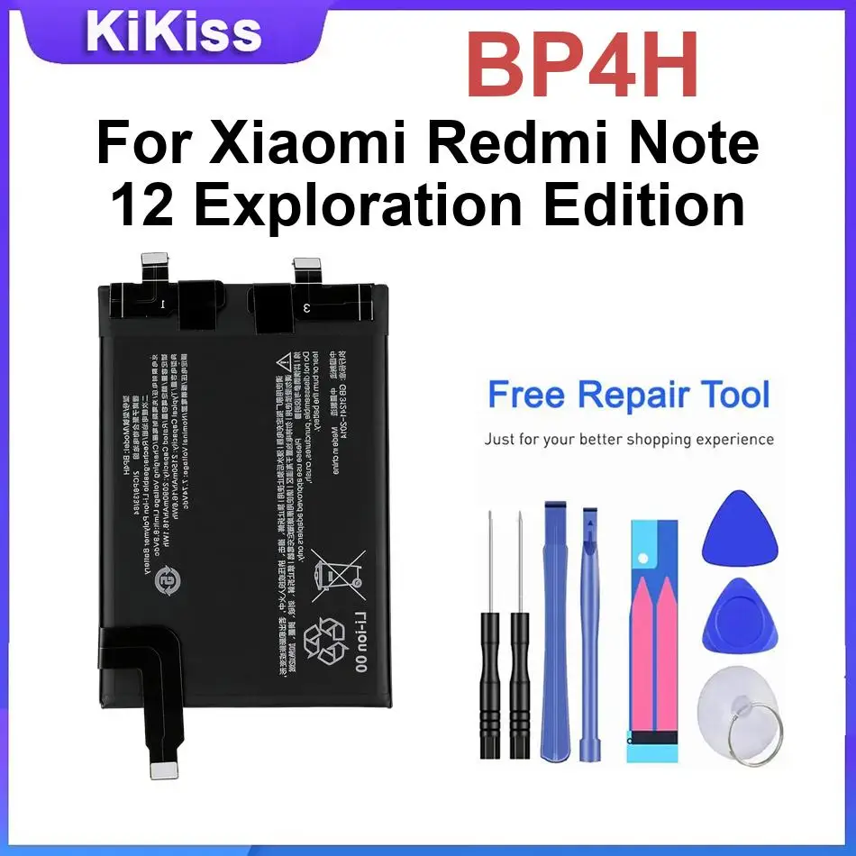Battery For Xiaomi Redmi Note12Pro+ 5G 12 Exploration Edition 11T Pro Plus 11 Pro Plus 14 Pro 5G 13 5G 12 4G A2 11E Pro 11S