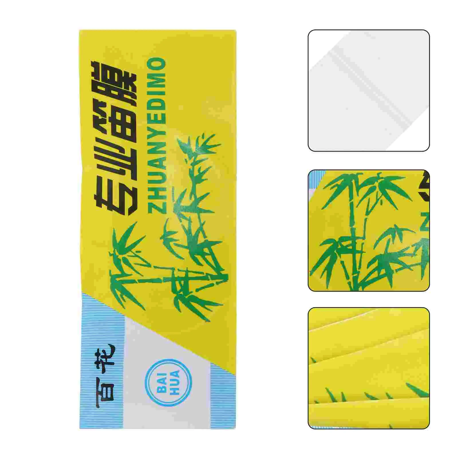 

1 Set 10 Packs Reed Dizi Diaphragms Chinese Flute Membranes (Transparent Color) Flute Diaphragms Membrane for Dizi