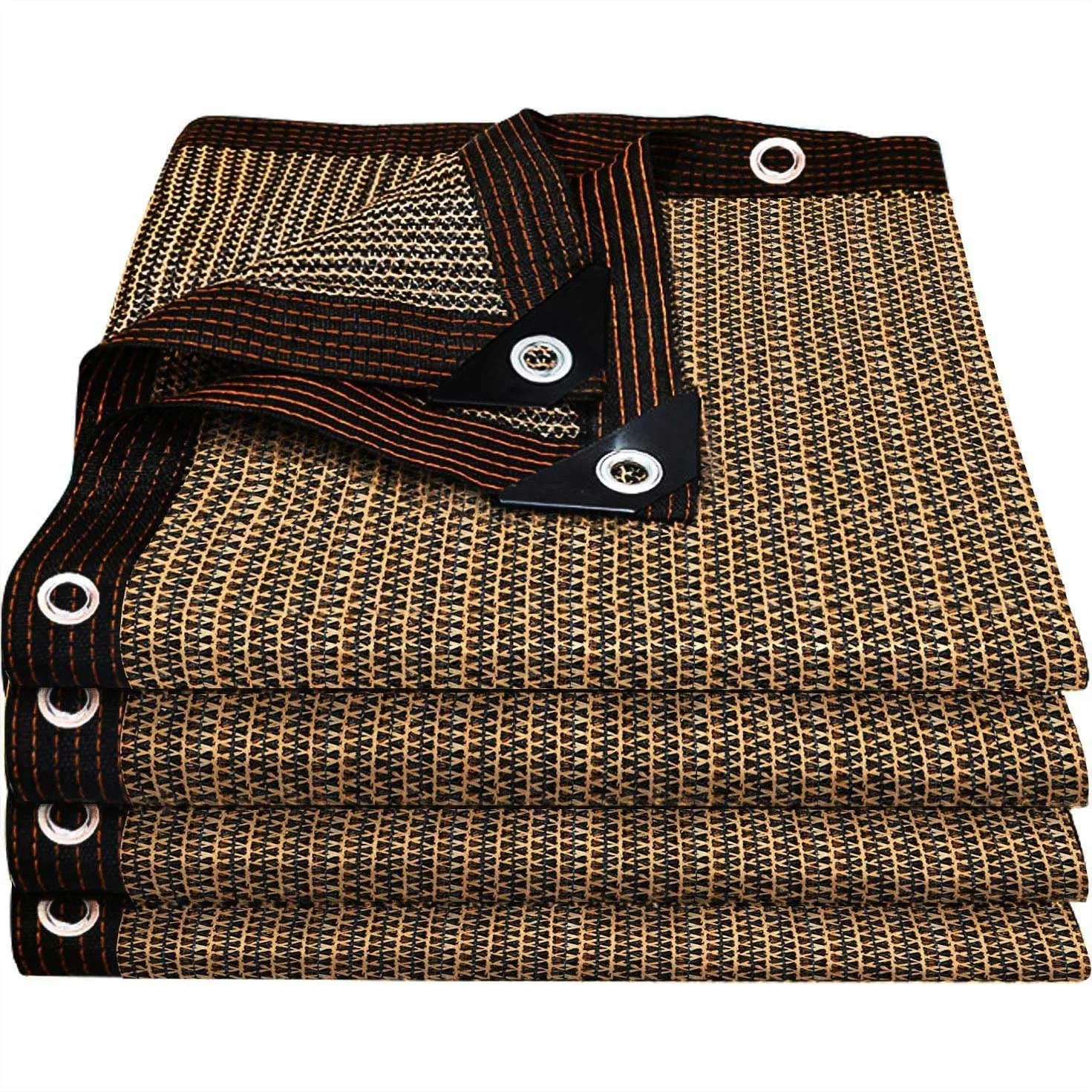 80% Shade Cloth 6.5x10FT with Grommets, UV Protection Net for Garden Patio Pergola Balcony Plants Greenhouse Dog Kennel Chicken
