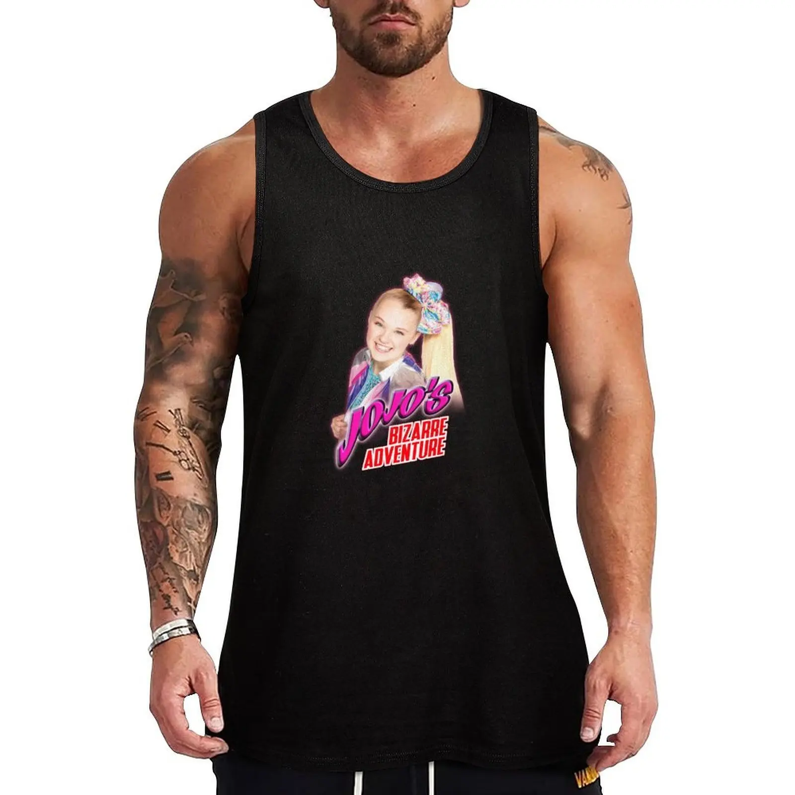 Camiseta sem mangas JoJo Siwa's Unusual Quest, camiseta básica sem mangas, básica e sólida