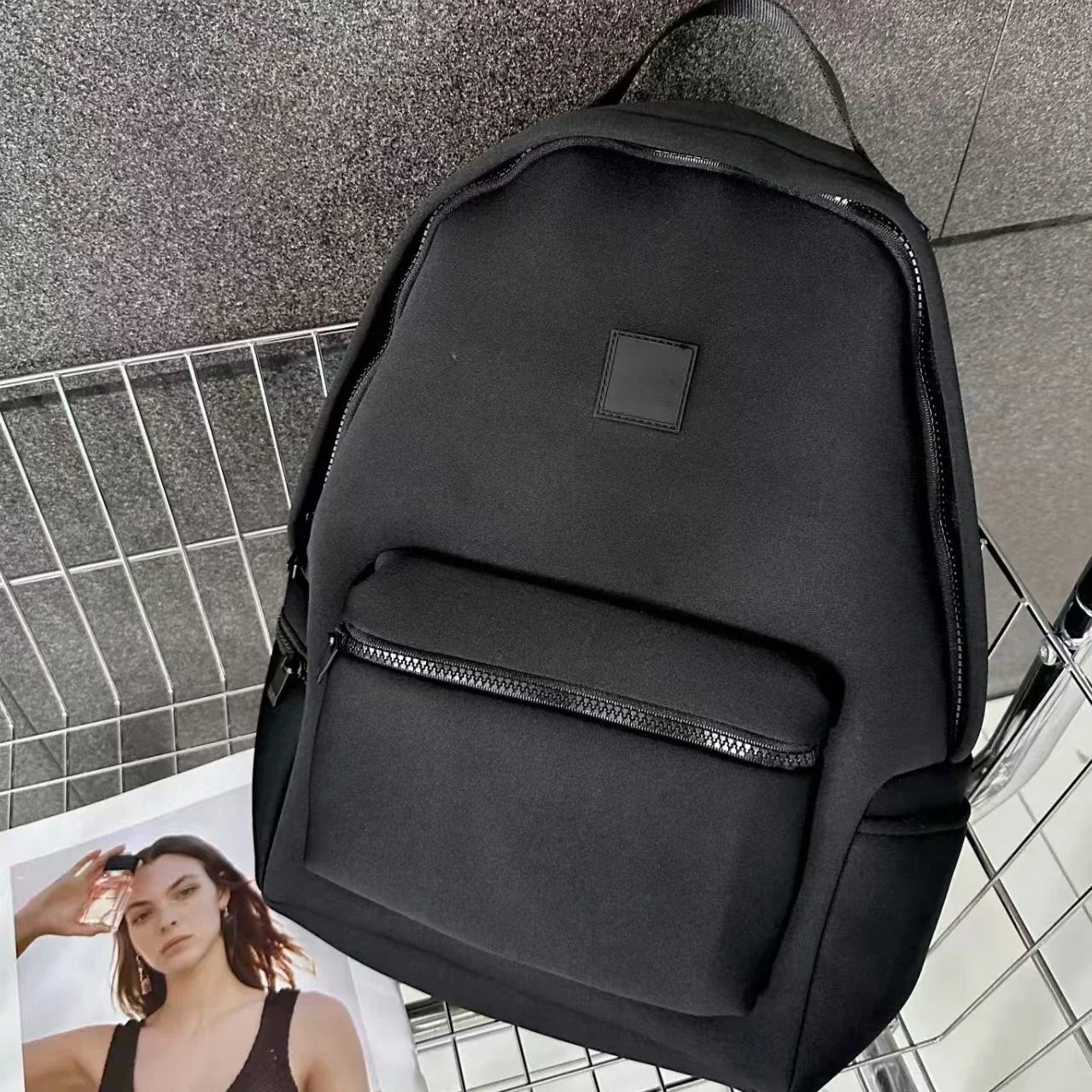 

Accolade Unisex Outdoor Waterproof Fitness Leisure Backpack Includes Small Pouch Stow Backpack Simple Large Capacity Travel Bag
