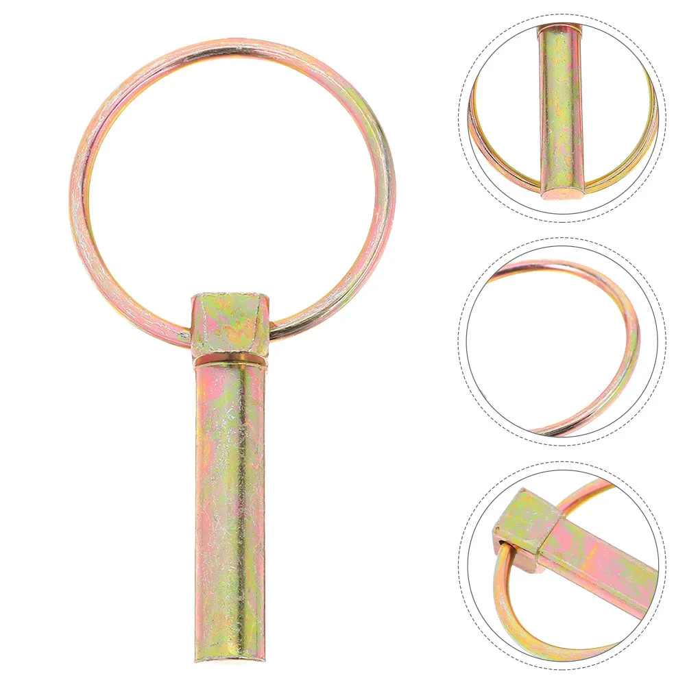 8Pcs Heavy Duty Locking Pins for Trailer Hitch Tractor Mower Cart Tandem Axle Secure Anti-Theft Safety Lock Pin Kit