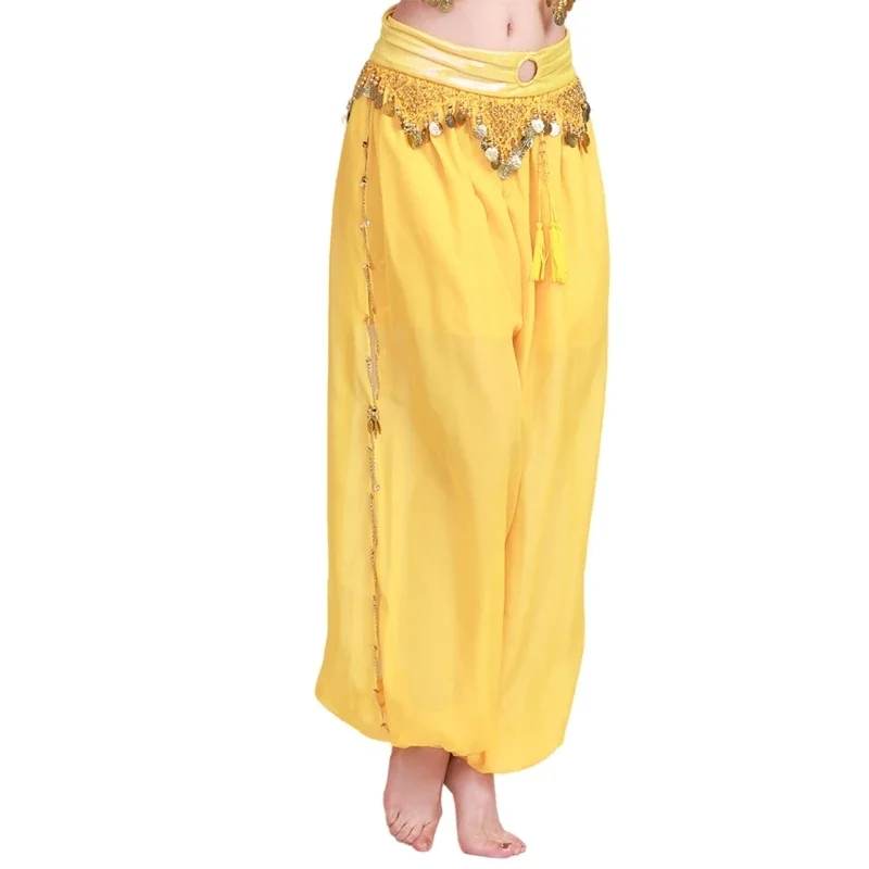 Belly Dance Costume Harems Pants Halloween Costume Accessory for Womens