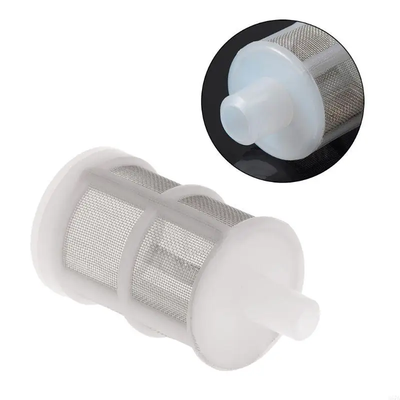 367A Aquarium Water Pump Filters Stainless Steel Micro Mesh Cover Fish for Tank Filter Inlet Frame ID 7mm 10mm Hose Accessori