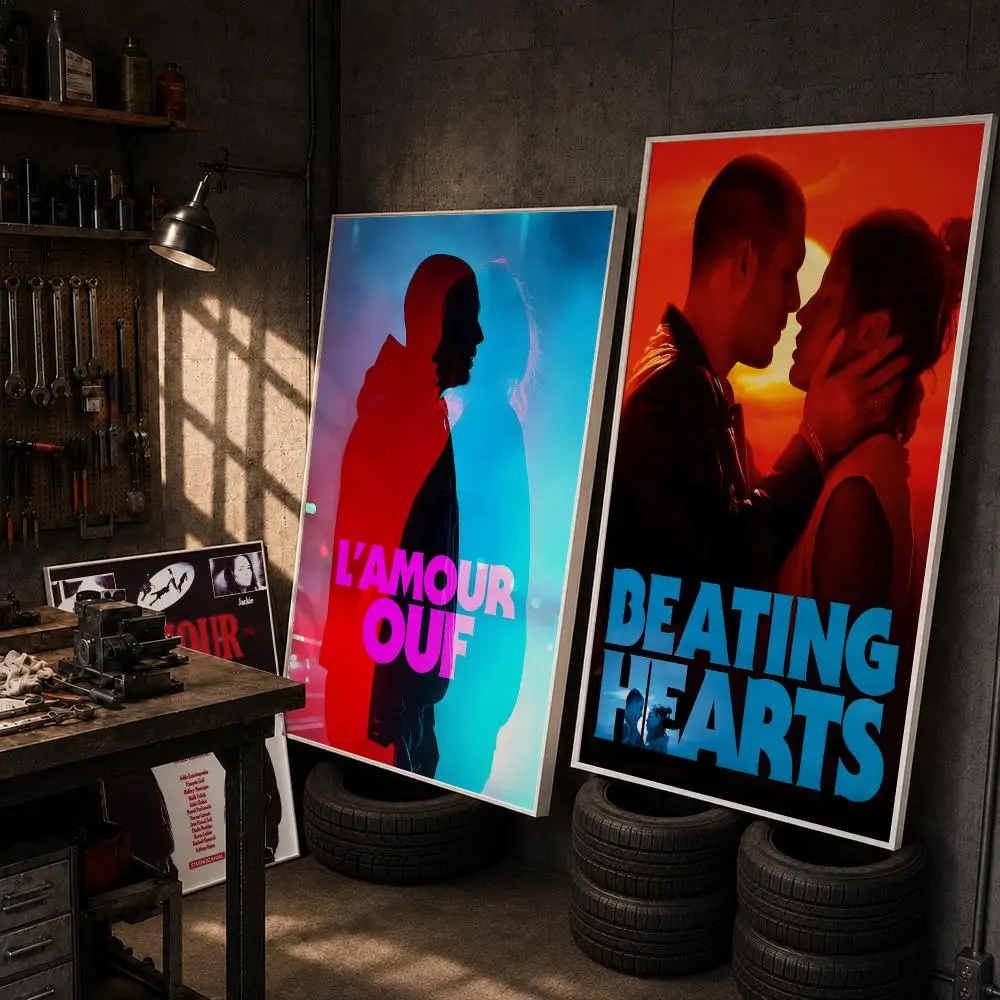 Beating Hearts Movie Poster HD Wall Art Home Decor Waterproof Print Bedroom Garage Party Gift