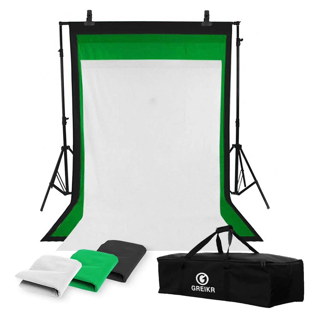 3 Endowment Studio Kit Infinite Backgrounds, 2m Tripod, 3M Bar + Bag