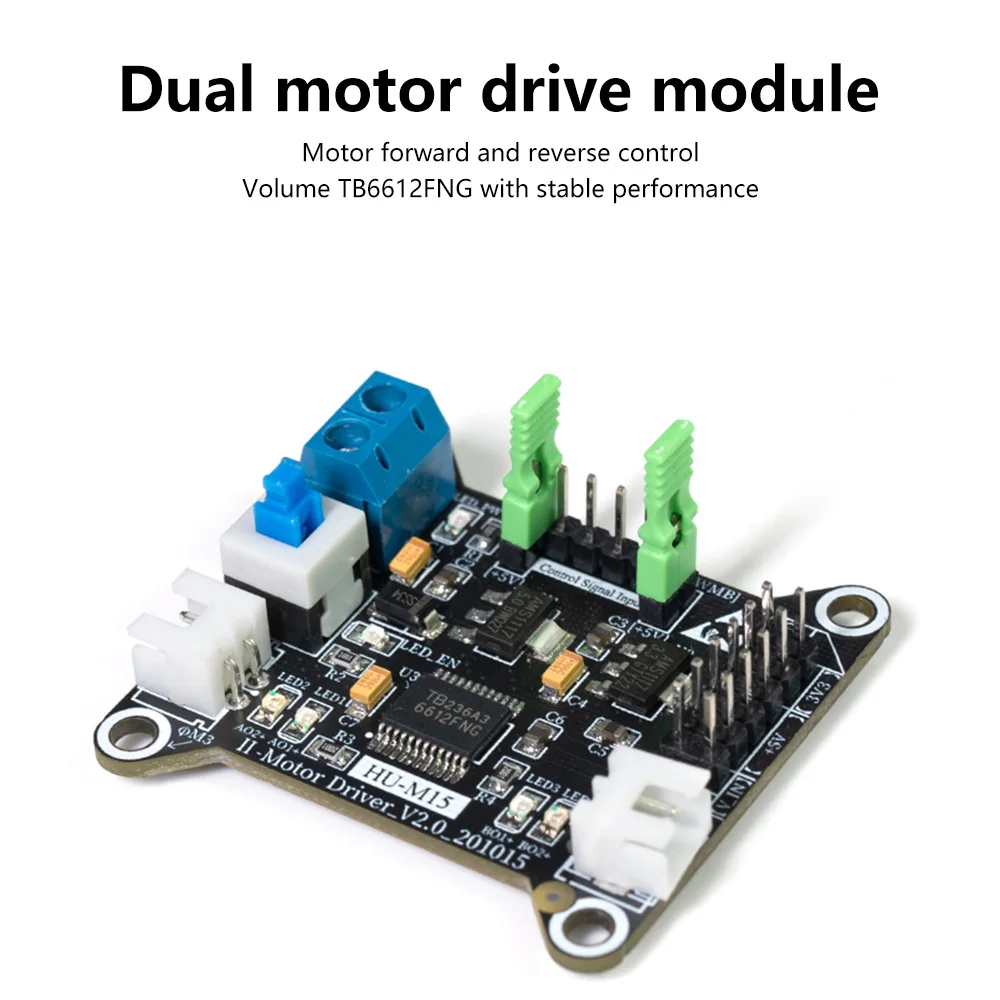 DC 6-12V TB6612 Dual DC Motor Driver Module Motor Forward and Reverse Drive Control Module Intelligent Car DIY Accessories