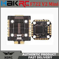 HAKRC F722 V2 mini Stack F722 Mini Flight Controller Dual BEC W/ 35/40/60/65A 4in1 ESC DShot150/300/600/1200 PWM for FPV Drone