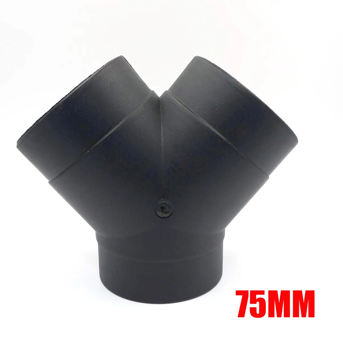 Air Vent Outlet Diesel Parking Heater Ducting 75mm Y Piece Elbow Bend Pipe Exhaust Connector For  Car Truck Caravan Camper