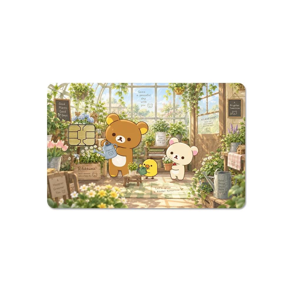 Rilakkuma Chip Card Sticker Cu - Laptop Accessories Cute ulasan dan harga