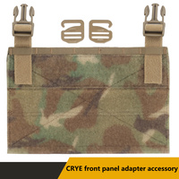 Tactical Front Panel Placard Conversion Adapter Quick Change Flaps Accessories Crye Vest AVS JPC AVS SPC Plate Carrier Airsoft