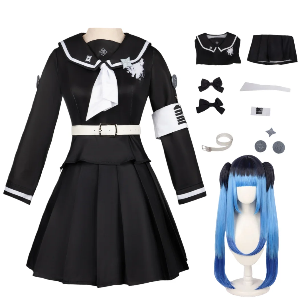 

Game The Hundred Line Last Defense Academy Amemiya Darumi Cosplay Costume Wig