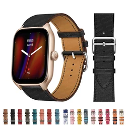 20mm/22mm faixa de couro para amazfit gts 4/3/2/2e/gts2 mini/gtr 4/3 pro/gtr2/2e/stratos 2/3 pulseira de relógio esporte pulseira amazfit bip cinta