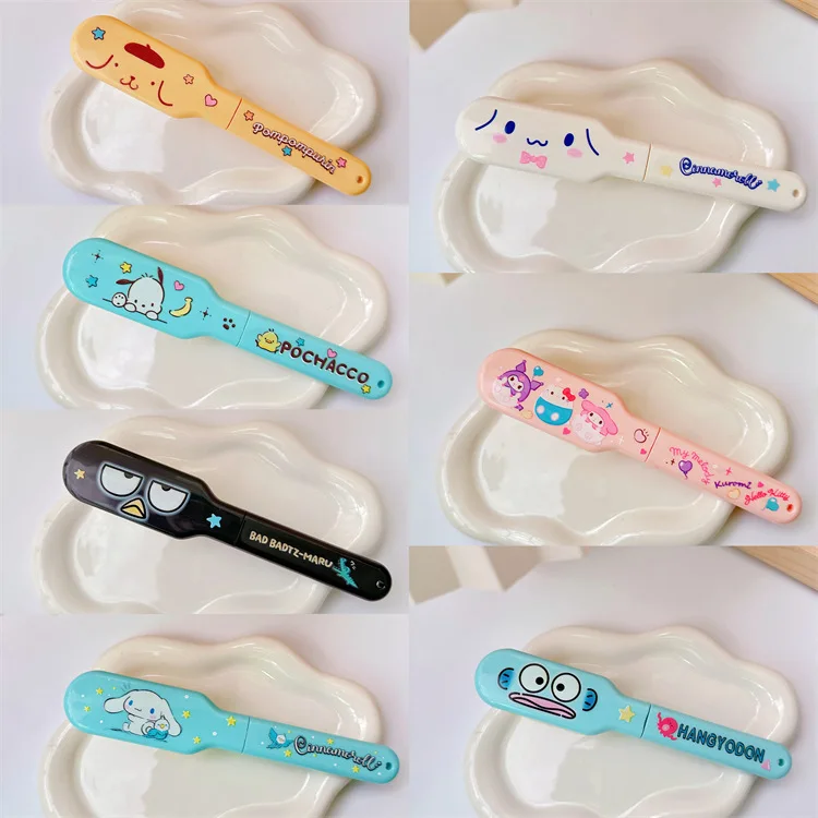 

Japanese Style Kuromi Small Comb Cute Portable Hair Brush for Travel
