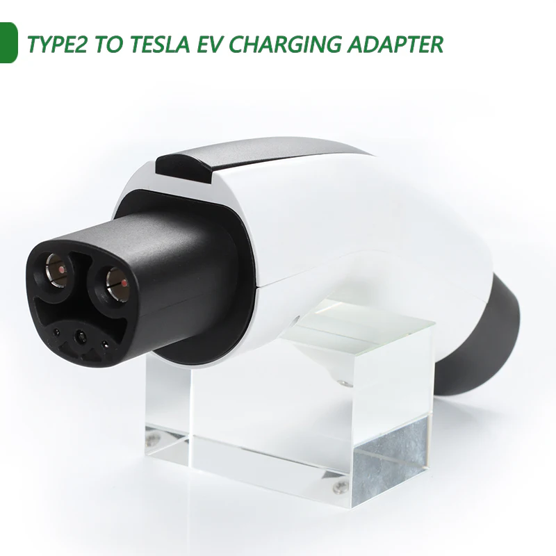 Adaptador EV tipo 2 para coche eléctrico, Conector de carga tipo 2a Tesla, enchufe europeo a TESLA, 32A, 250V