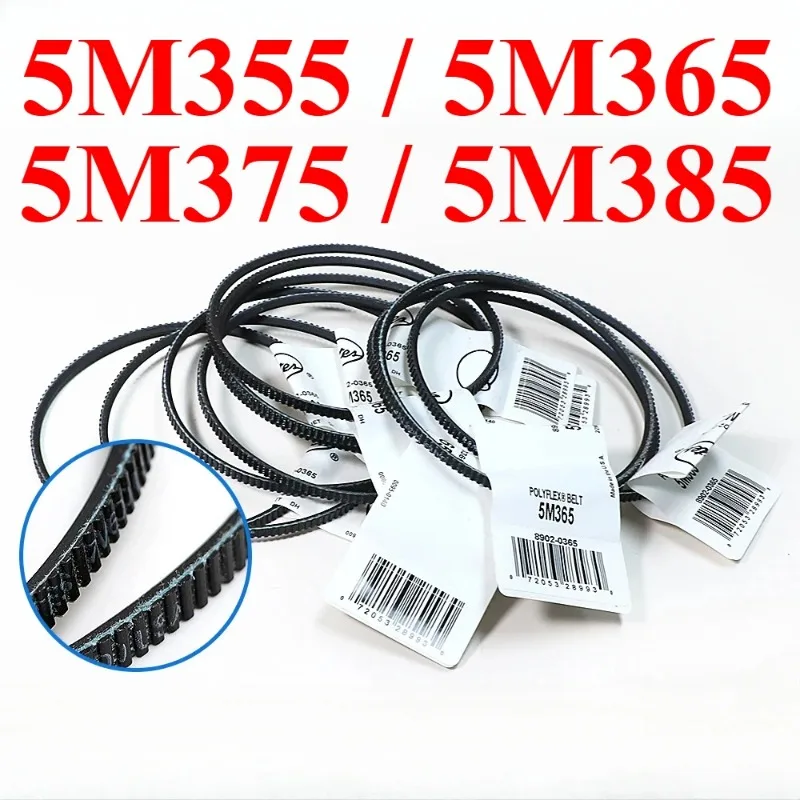 Original High quality 5M355 5M365 5M375 5M387 triangle belt WM180V/WM210V Mini Lathes Lathe Motors Rubber Belt Drive Belt