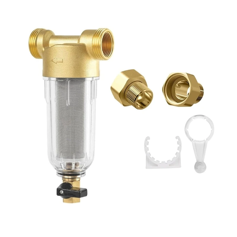 قابلة لإعادة الاستخدام فلوشابل غرامة تصفية الرواسب تصفية المياه الحنفية تصفية المياه الرواسب دروبشيب