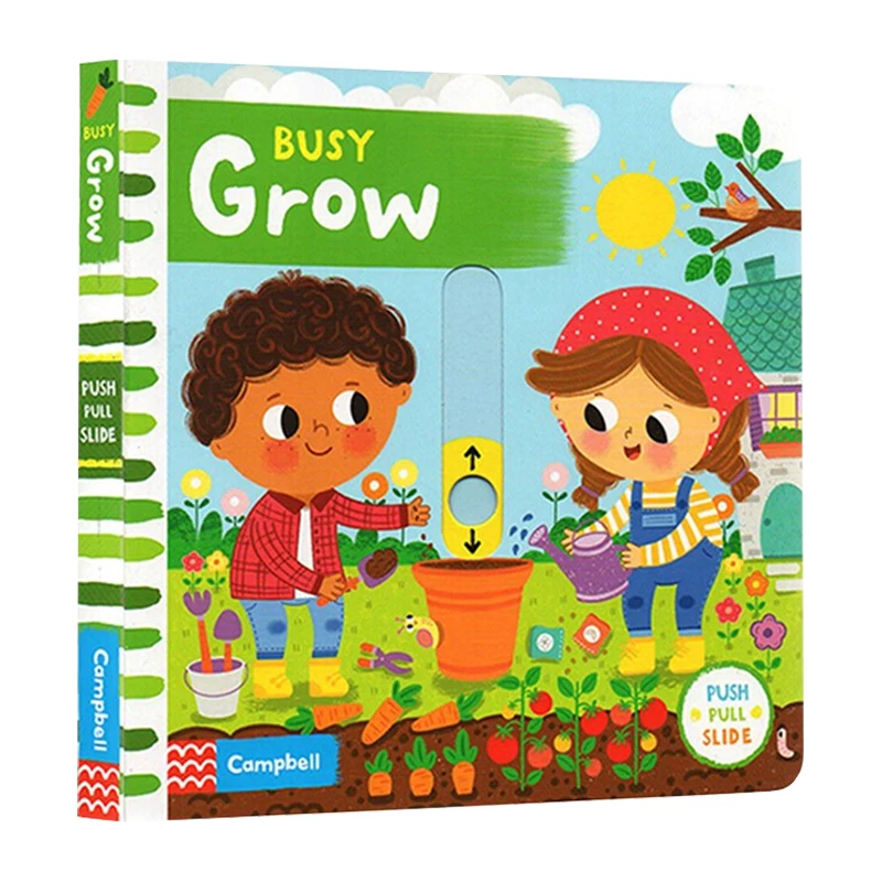 

Busy Grow Busy Books Baby Children's books aged 1 2 3, English picture book 9781529052268