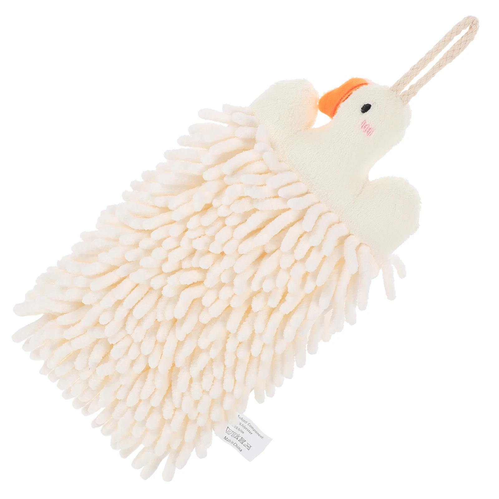 

Hanging Chenille Hand Towel Water Absorbent Quick Dry Comfortable For Bathroom Kitchen Office Bedroom Living Room Chenille Rub