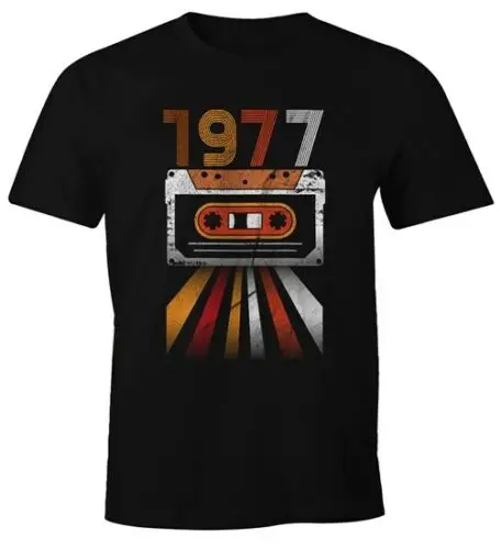 

Футболка Herren, праздничная Ретро рубашка 70er Jahre Vintage Siebziger Geschenk