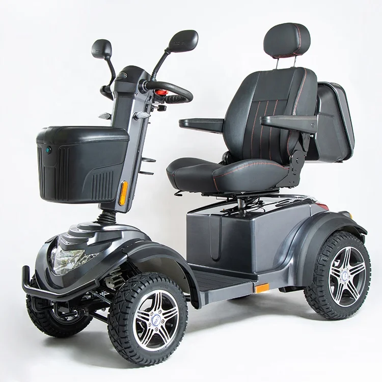 PE0605F Two-year Warranty High Quality 4 Wheel Large Capacity Battery Disabled Mobility Electric Scooter for Elderly