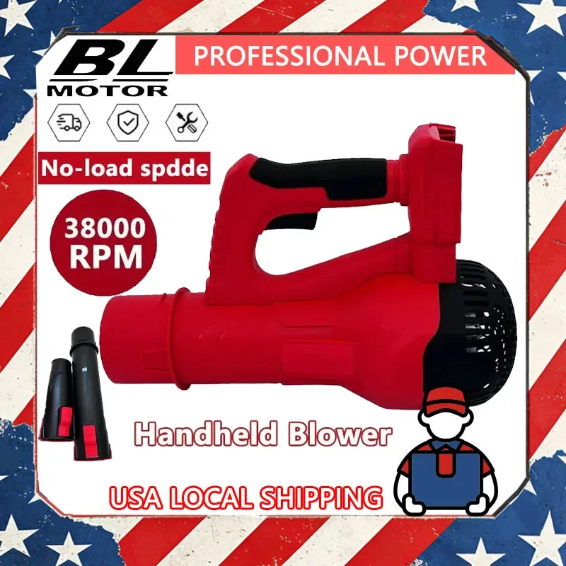 

Беспроводная воздуходувка Milwaukee 38000 об/мин, бесщеточная ручная турбовоздуходувка для листьев, для аккумуляторов Milwaukee 18В