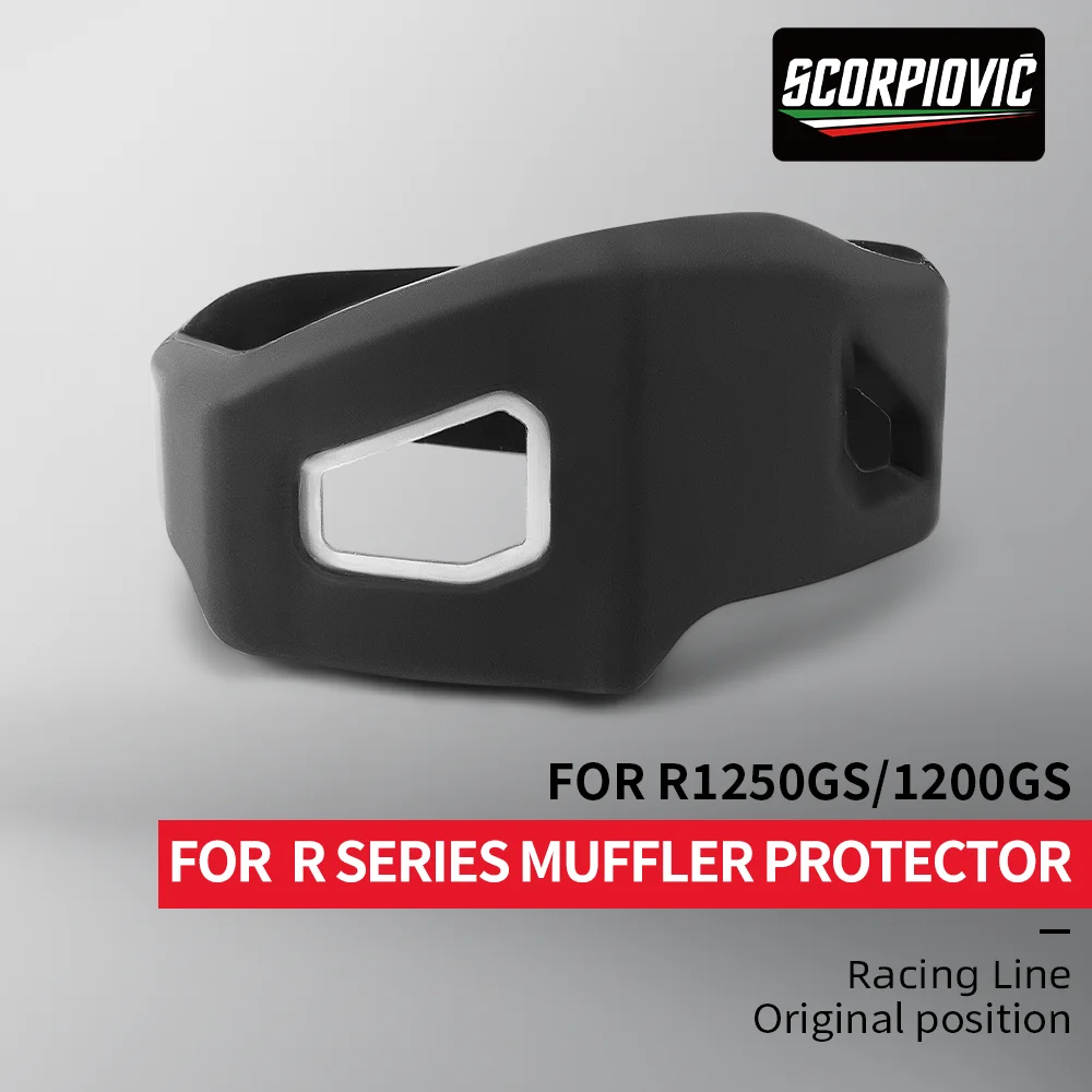 

Motorcycle Exhaust Pipe Muffler Heat Shield Cover Guard For R1250GS 1200GS Adventure ADV Upgrade Accessories