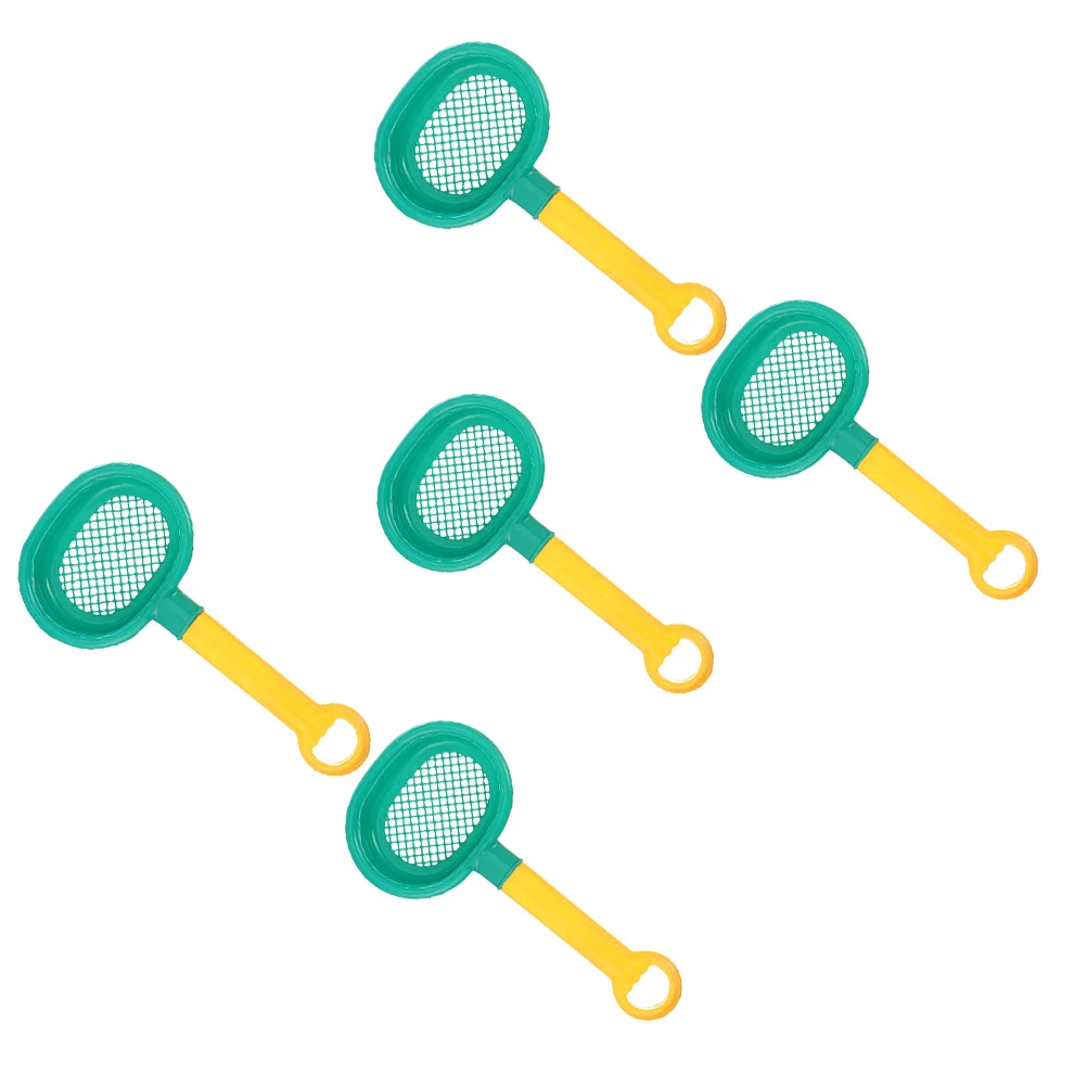 5Pcs Sand Shovel Plastic Summer Beach Playing Set Kids Outdoor Sand Dredging Tool Bright Colors Beach Toy Kids Shovel Toy