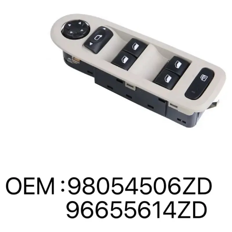 Electric Power Window Lifter Driver Side Switch 98054506ZD For Peugeot 308 408 Car Master Control Button-A54R