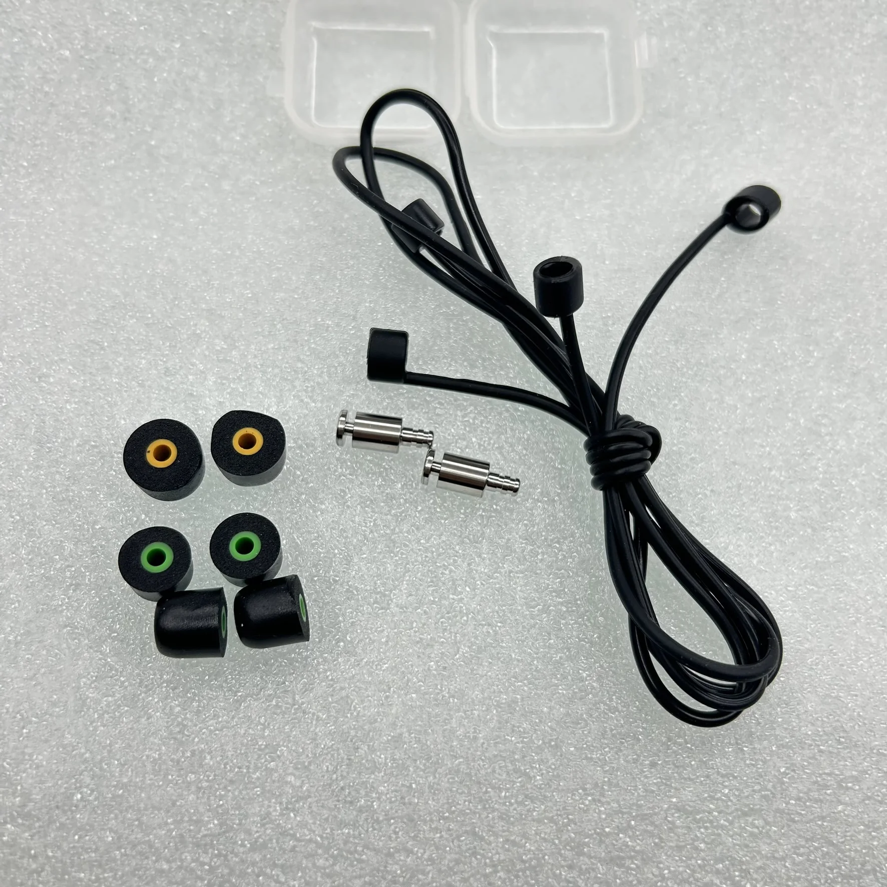 

Pure Titanium/PEI Noise Cancelling Sleep Earplugs for Insomnia Relief, EDC Waterproof with Memory Foam Rebound