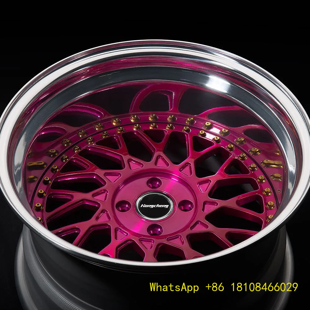 

20-28 Inch Custom Polish Deep Dish 2-Piece Forged Wheels for Luxury Sports Cars