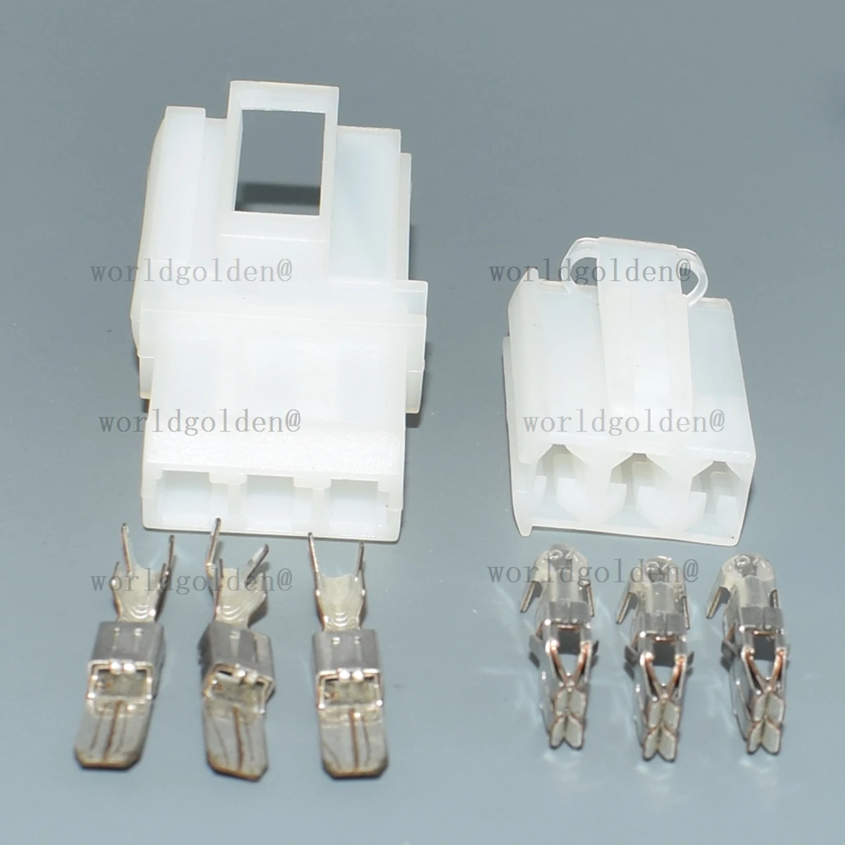 1J0919321 3Pin Sensor Connector Kit for Universal Vehicles, for harness connection and regular electrical system maintenance